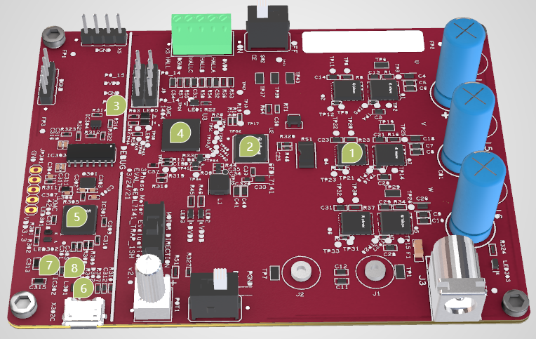 英飛凌MOTIX?6EDL7141和IMD70xA三相智能電機驅動器